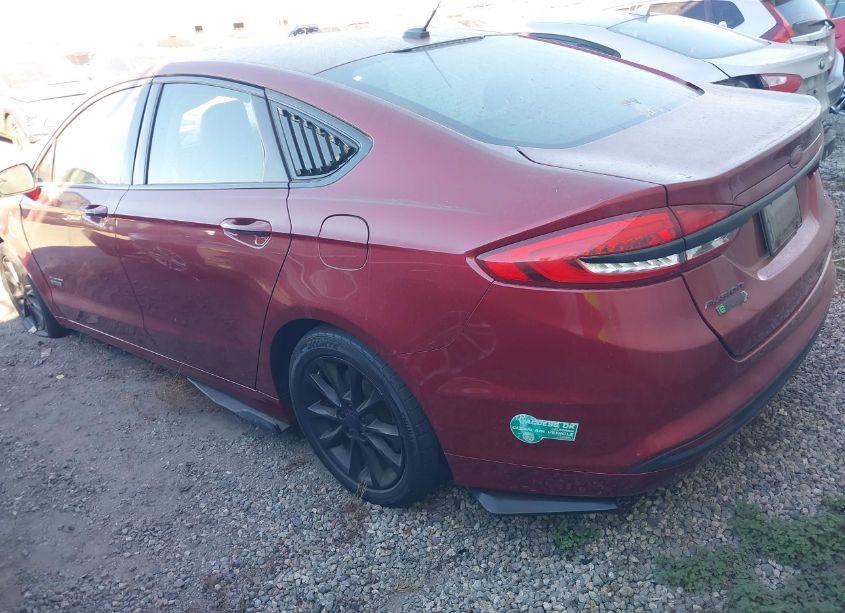 Photo 3 of 2017 Ford Fusion ENERGI SE LUXURY (VIN 3FA6P0PU3HR379463)