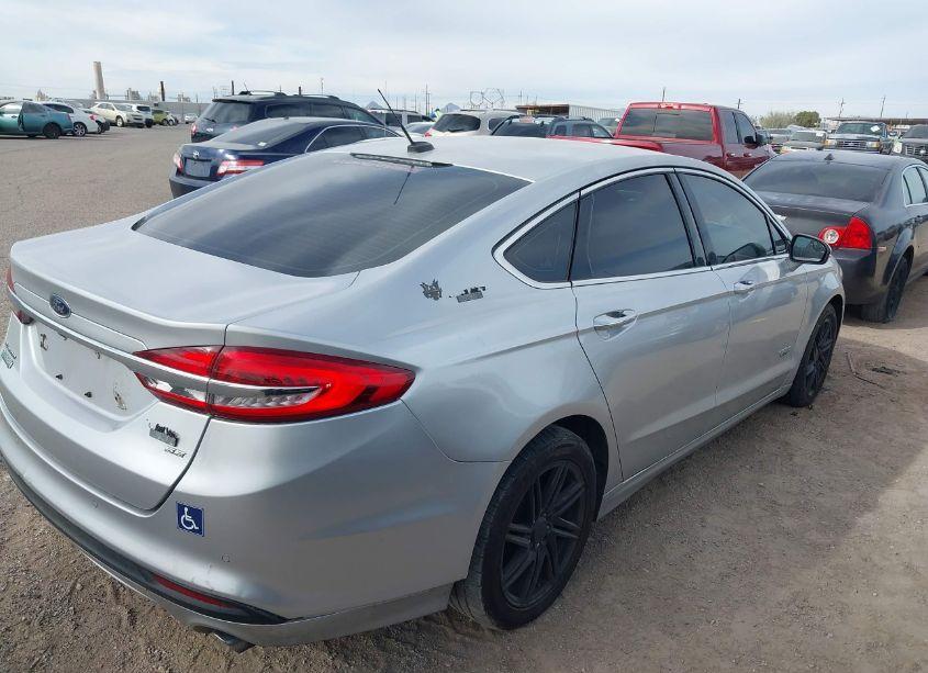 Photo 4 of 2018 Ford Fusion ENERGI SE LUXURY (VIN 3FA6P0PU4JR123581)