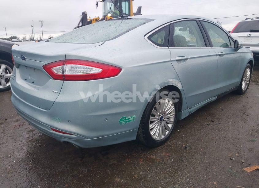 Photo 4 of 2014 Ford Fusion ENERGI SE LUXURY (VIN 3FA6P0PU5ER256985)