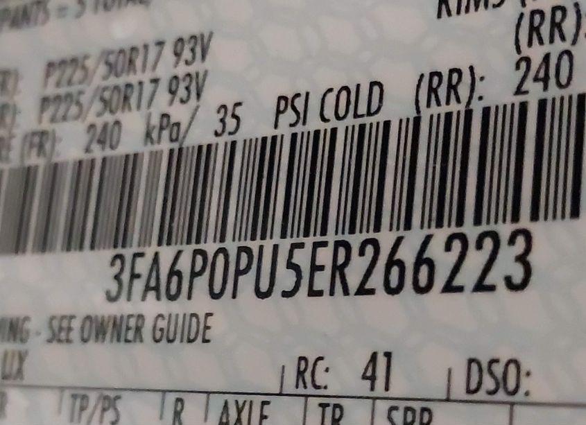 Photo 9 of 2014 Ford Fusion ENERGI SE LUXURY (VIN 3FA6P0PU5ER266223)