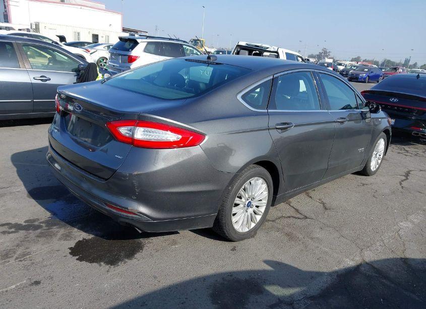 Photo 4 of 2015 Ford Fusion ENERGI SE LUXURY (VIN 3FA6P0PU6FR253403)