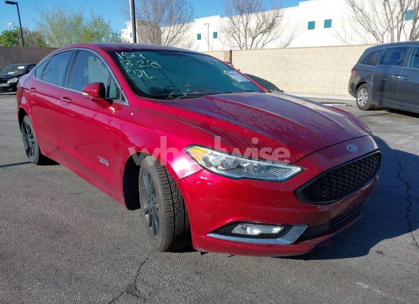 2017 Ford Fusion ENERGI SE LUXURY (VIN 3FA6P0PU6HR275551) main photo