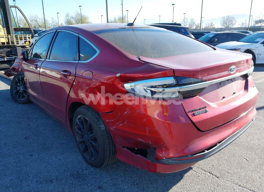 Photo 3 of 2017 Ford Fusion ENERGI SE LUXURY (VIN 3FA6P0PU6HR275551)
