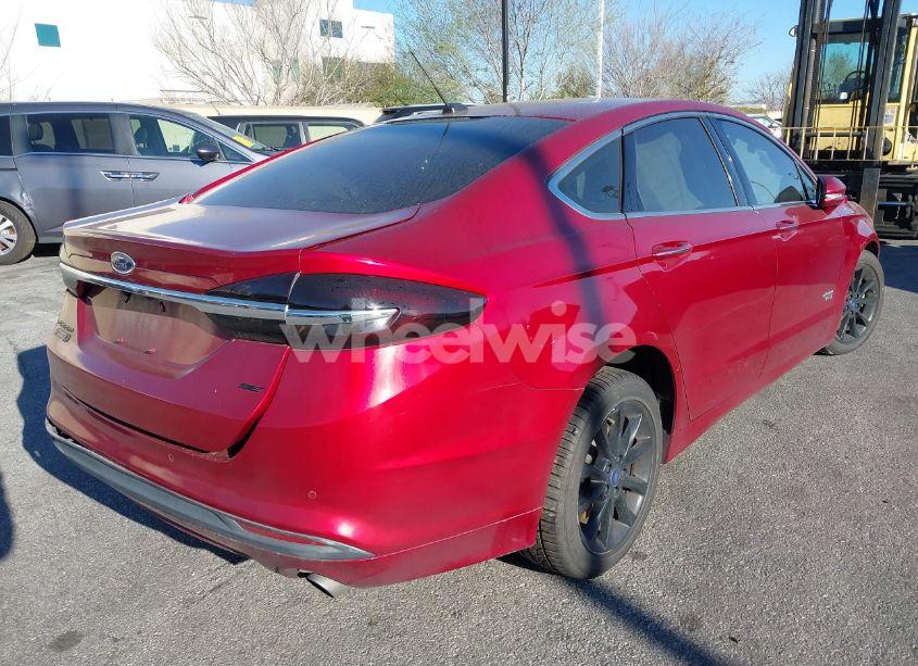 Photo 4 of 2017 Ford Fusion ENERGI SE LUXURY (VIN 3FA6P0PU6HR275551)