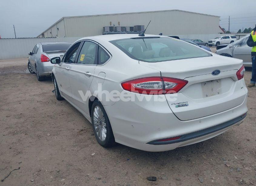 Photo 3 of 2014 Ford Fusion ENERGI SE LUXURY (VIN 3FA6P0PU7ER136363)