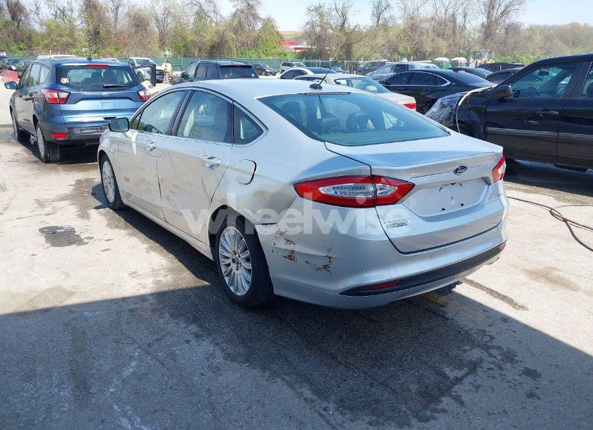 Photo 3 of 2016 Ford Fusion ENERGI SE LUXURY (VIN 3FA6P0PU8GR273122)