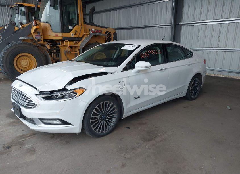 Photo 2 of 2017 Ford Fusion ENERGI SE LUXURY (VIN 3FA6P0PU9HR231222)