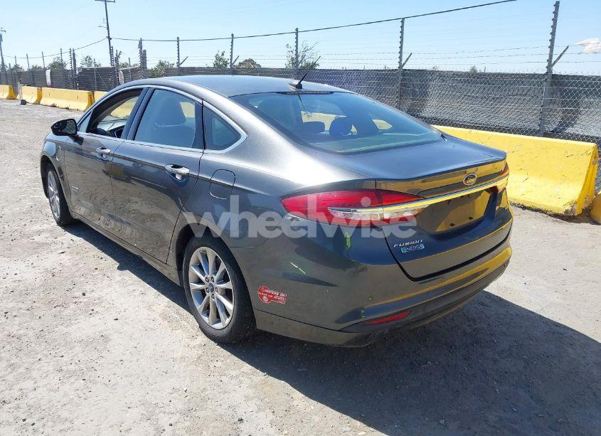 Photo 3 of 2018 Ford Fusion ENERGI SE LUXURY (VIN 3FA6P0PU9JR111278)
