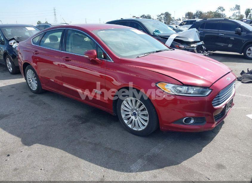 2014 Ford Fusion ENERGI SE LUXURY (VIN 3FA6P0PUXER234528) main photo