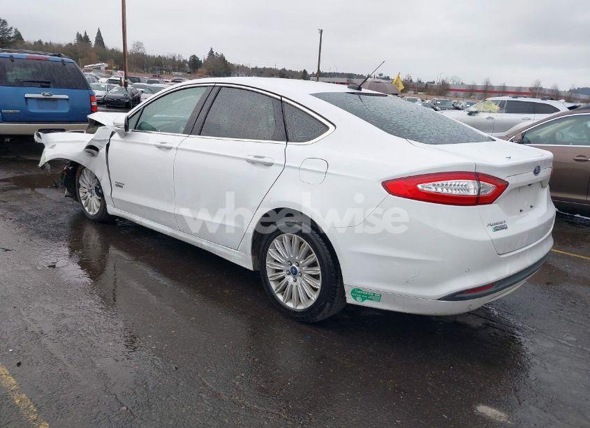 Photo 3 of 2015 Ford Fusion ENERGI SE LUXURY (VIN 3FA6P0PUXFR245420)
