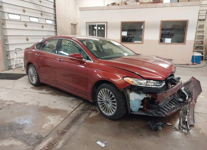 2014 Ford Fusion HYBRID TITANIUM (VIN 3FA6P0RU0ER116243) main photo
