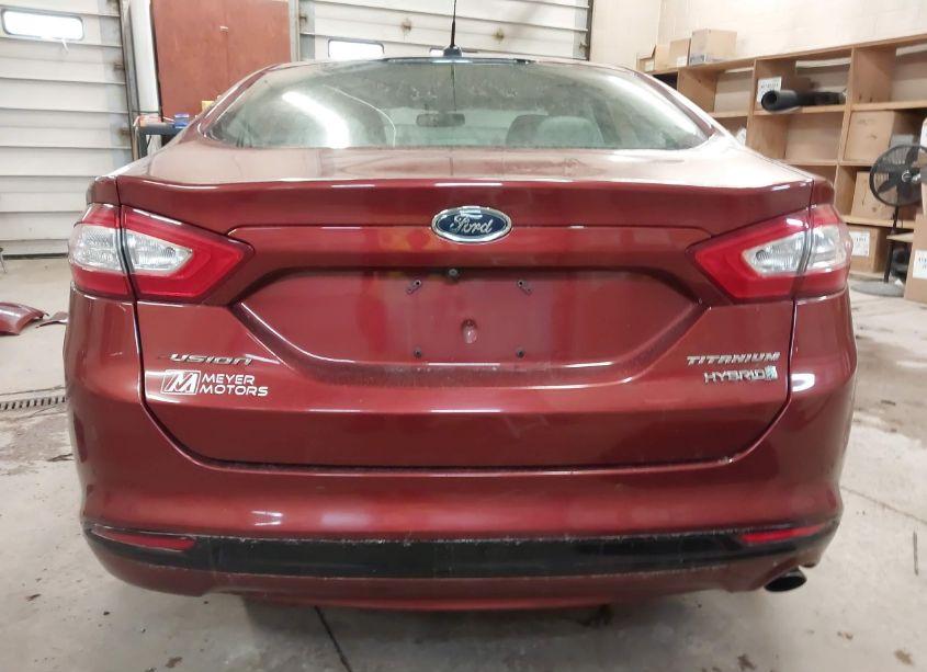 Photo 17 of 2014 Ford Fusion HYBRID TITANIUM (VIN 3FA6P0RU0ER116243)