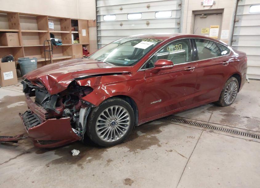 Photo 2 of 2014 Ford Fusion HYBRID TITANIUM (VIN 3FA6P0RU0ER116243)