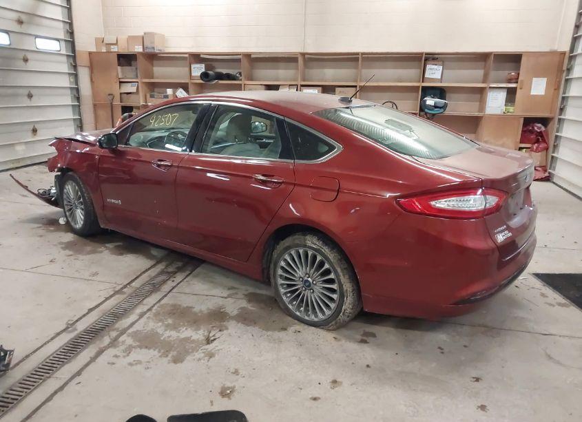 Photo 3 of 2014 Ford Fusion HYBRID TITANIUM (VIN 3FA6P0RU0ER116243)