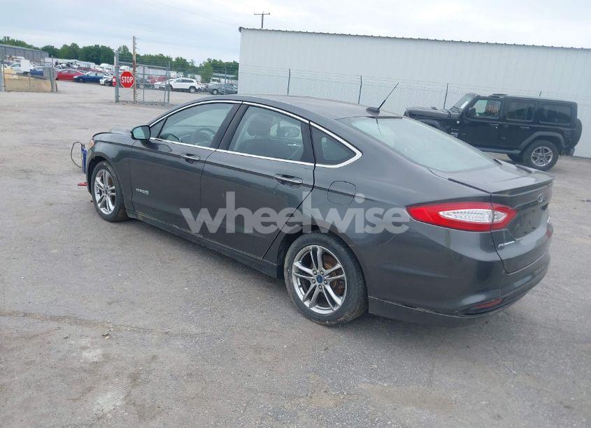Photo 3 of 2015 Ford Fusion HYBRID TITANIUM (VIN 3FA6P0RU0FR117779)