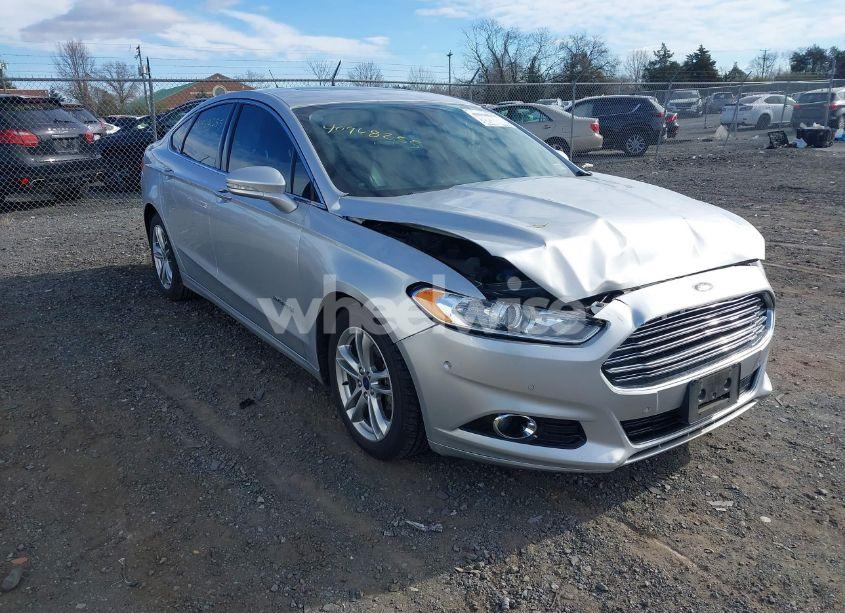 2016 Ford Fusion HYBRID TITANIUM (VIN 3FA6P0RU0GR288212) main photo