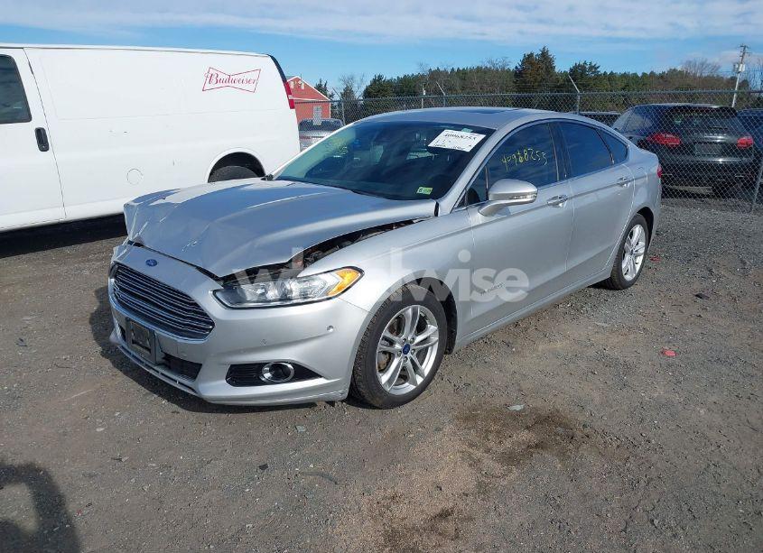 Photo 2 of 2016 Ford Fusion HYBRID TITANIUM (VIN 3FA6P0RU0GR288212)