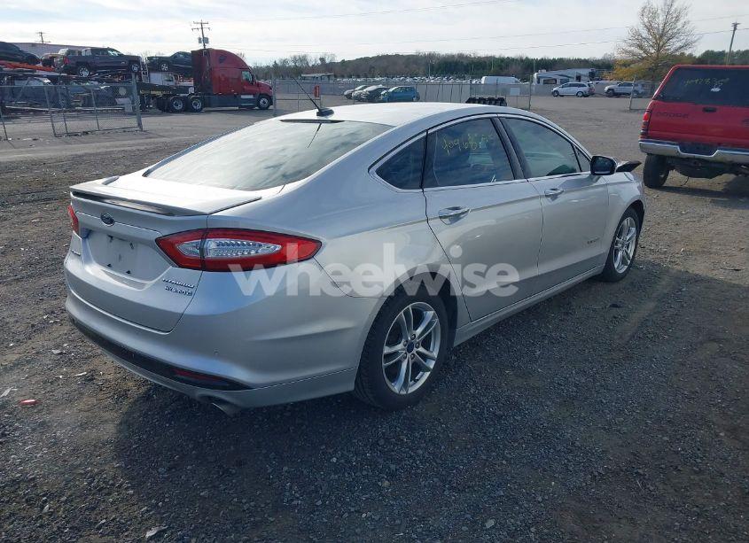 Photo 4 of 2016 Ford Fusion HYBRID TITANIUM (VIN 3FA6P0RU0GR288212)