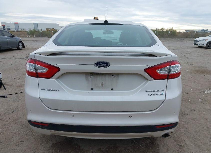 Photo 15 of 2016 Ford Fusion HYBRID TITANIUM (VIN 3FA6P0RU0GR371283)