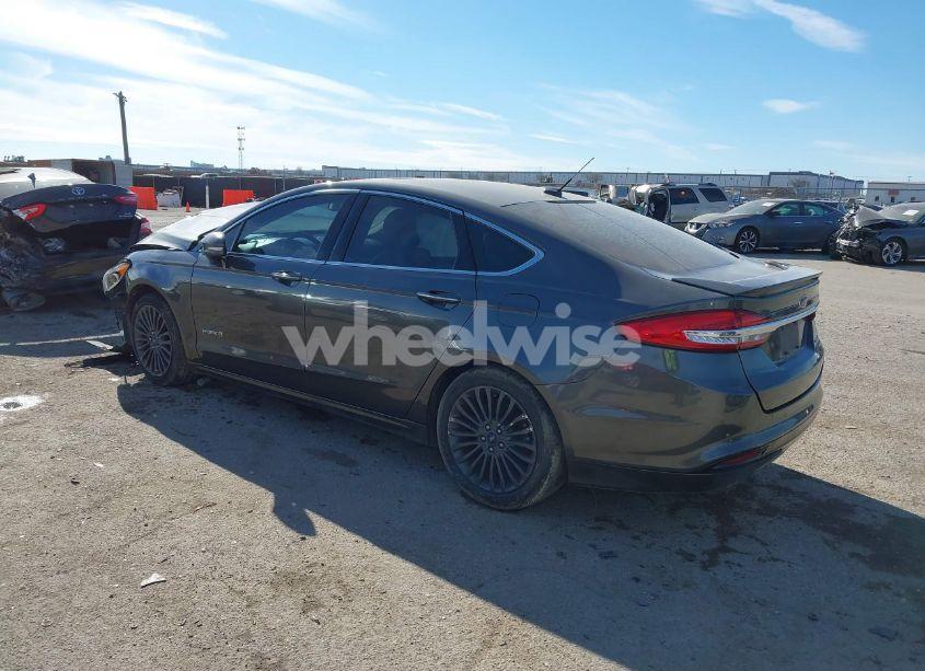 Photo 3 of 2017 Ford Fusion HYBRID TITANIUM (VIN 3FA6P0RU0HR314681)