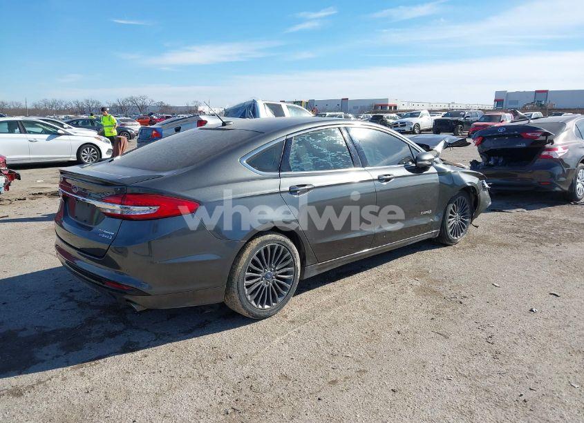 Photo 4 of 2017 Ford Fusion HYBRID TITANIUM (VIN 3FA6P0RU0HR314681)