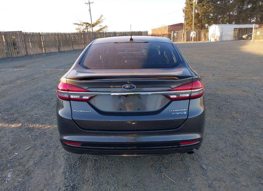 Photo 17 of 2017 Ford Fusion HYBRID TITANIUM (VIN 3FA6P0RU0HR359975)
