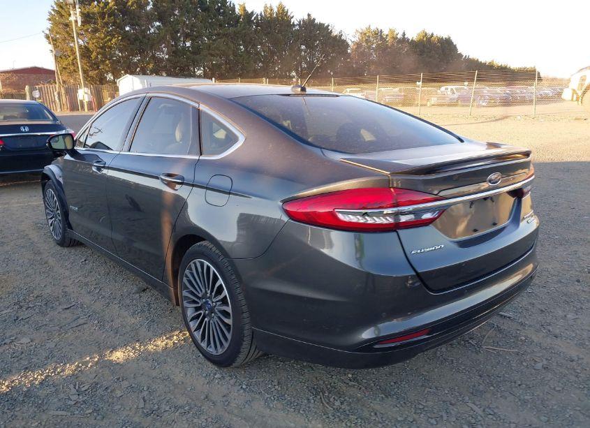 Photo 3 of 2017 Ford Fusion HYBRID TITANIUM (VIN 3FA6P0RU0HR359975)