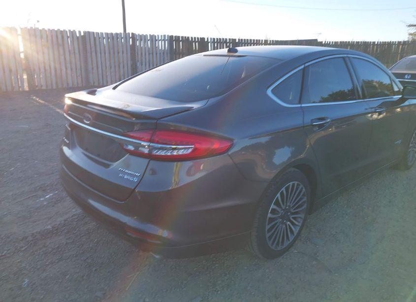 Photo 4 of 2017 Ford Fusion HYBRID TITANIUM (VIN 3FA6P0RU0HR359975)