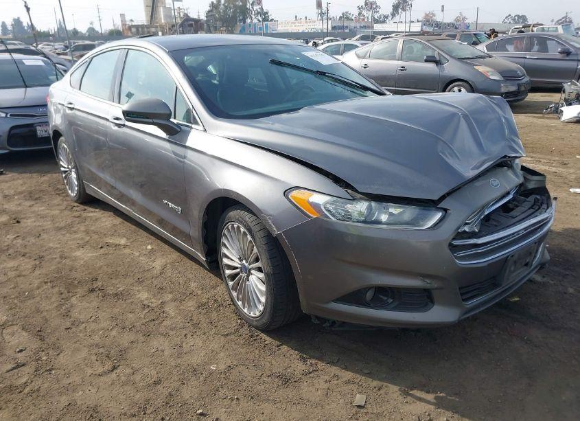 2014 Ford Fusion HYBRID TITANIUM (VIN 3FA6P0RU1ER220028) main photo