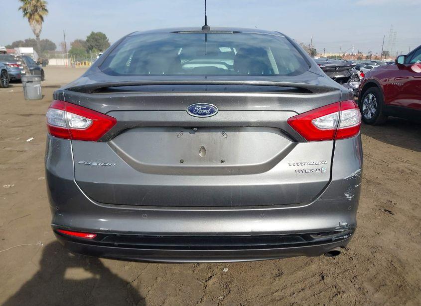 Photo 16 of 2014 Ford Fusion HYBRID TITANIUM (VIN 3FA6P0RU1ER220028)