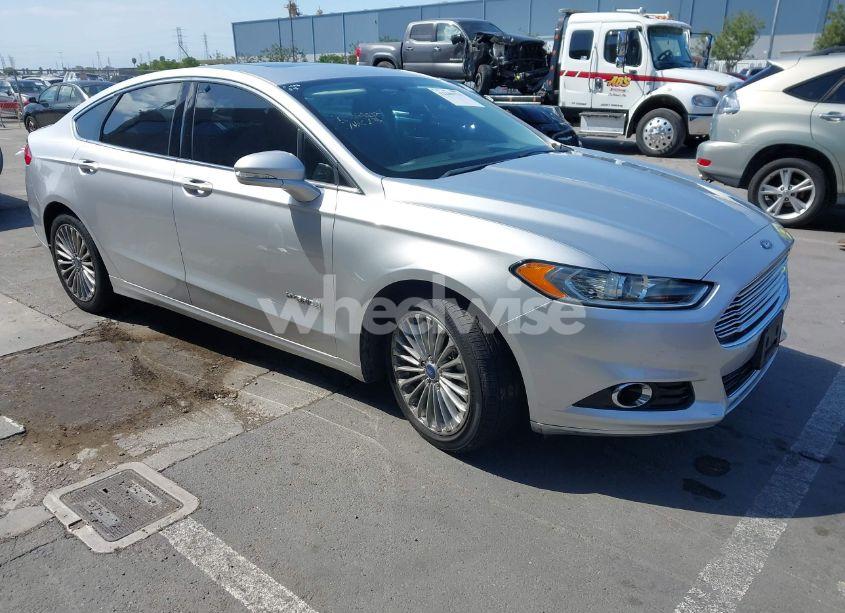 2014 Ford Fusion HYBRID TITANIUM (VIN 3FA6P0RU1ER236004) main photo