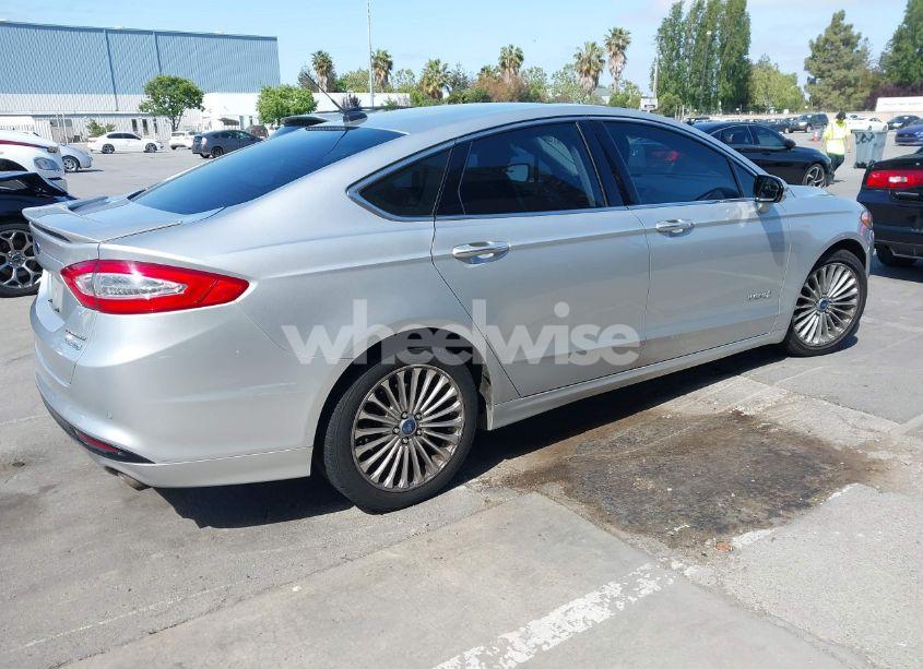 Photo 4 of 2014 Ford Fusion HYBRID TITANIUM (VIN 3FA6P0RU1ER236004)