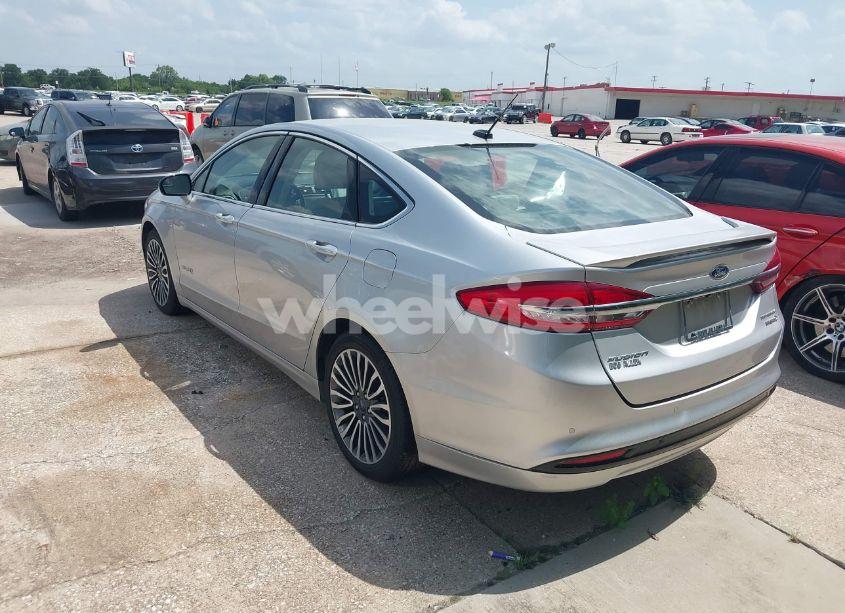 Photo 3 of 2017 Ford Fusion HYBRID TITANIUM (VIN 3FA6P0RU1HR317556)