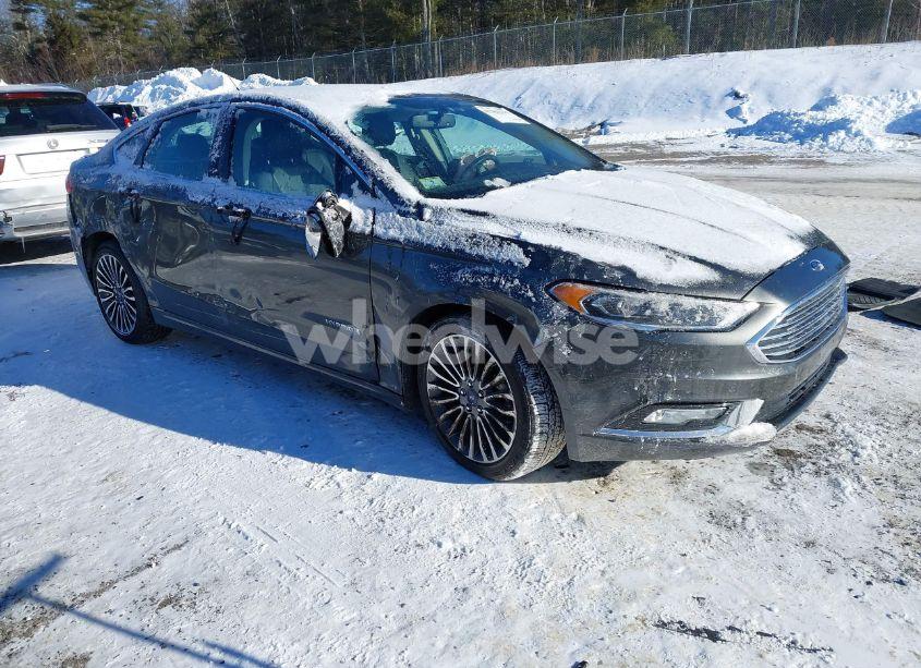 2018 Ford Fusion HYBRID TITANIUM (VIN 3FA6P0RU1JR101826) main photo