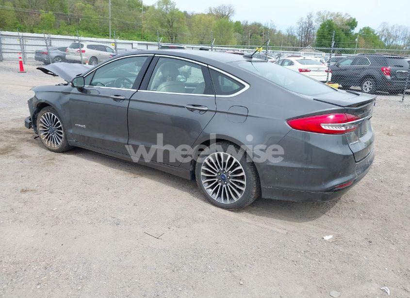 Photo 3 of 2018 Ford Fusion HYBRID TITANIUM (VIN 3FA6P0RU1JR120392)