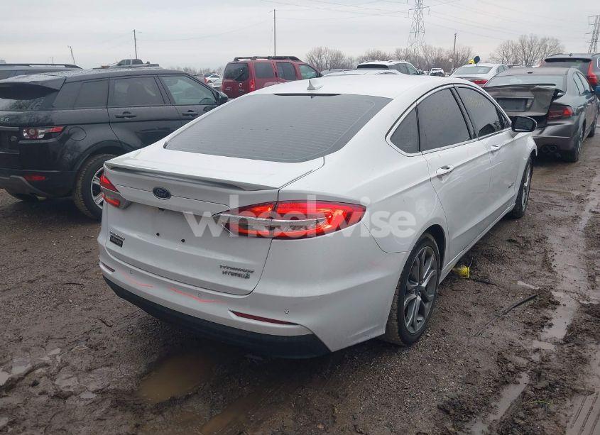 Photo 4 of 2019 Ford Fusion HYBRID TITANIUM (VIN 3FA6P0RU1KR110219)