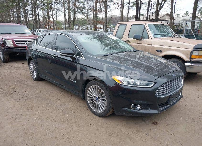 2013 Ford Fusion HYBRID TITANIUM (VIN 3FA6P0RU2DR281905) main photo