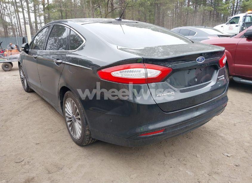 Photo 3 of 2013 Ford Fusion HYBRID TITANIUM (VIN 3FA6P0RU2DR281905)