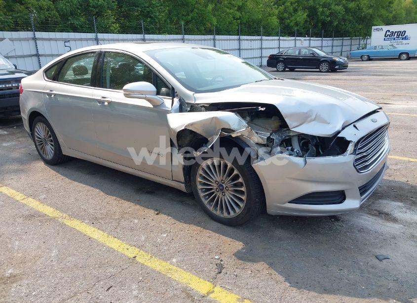 2014 Ford Fusion HYBRID TITANIUM (VIN 3FA6P0RU2ER211497) main photo