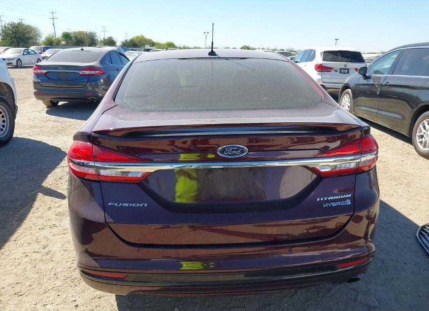 Photo 17 of 2017 Ford Fusion HYBRID TITANIUM (VIN 3FA6P0RU2HR359766)