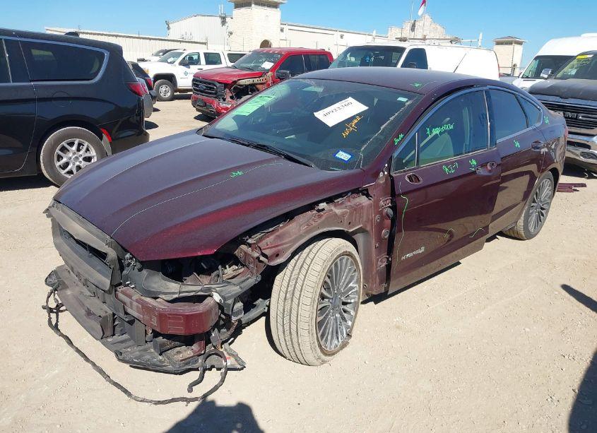 Photo 2 of 2017 Ford Fusion HYBRID TITANIUM (VIN 3FA6P0RU2HR359766)