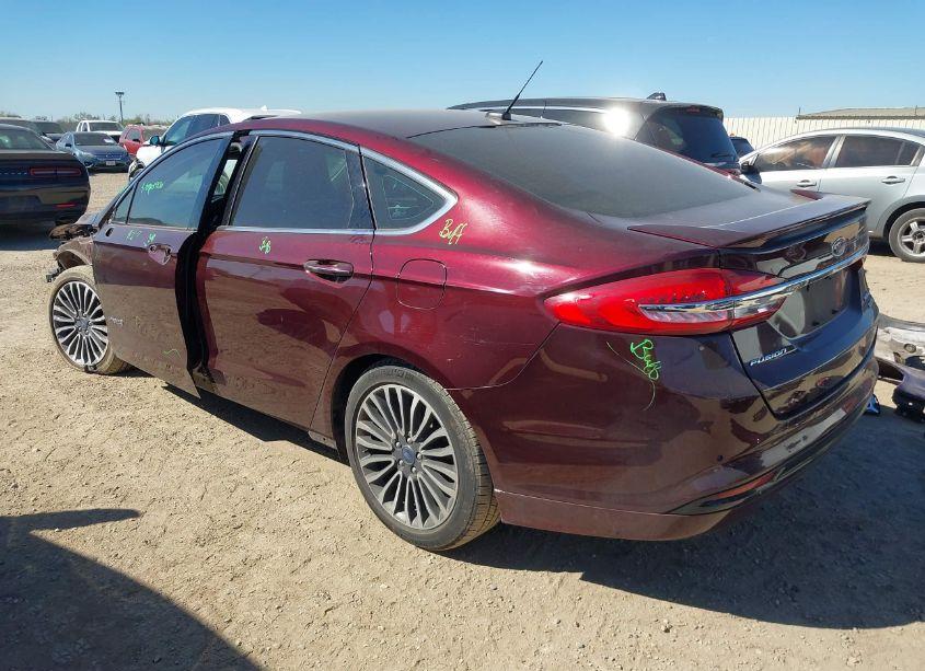Photo 3 of 2017 Ford Fusion HYBRID TITANIUM (VIN 3FA6P0RU2HR359766)