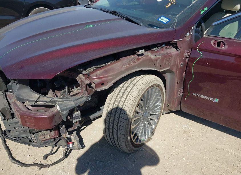 Photo 6 of 2017 Ford Fusion HYBRID TITANIUM (VIN 3FA6P0RU2HR359766)