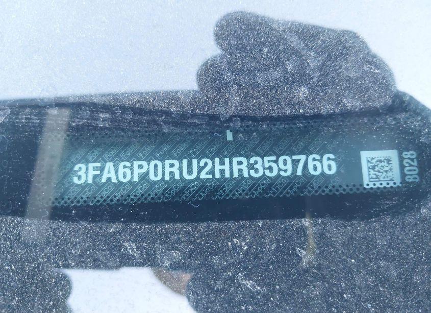 Photo 9 of 2017 Ford Fusion HYBRID TITANIUM (VIN 3FA6P0RU2HR359766)