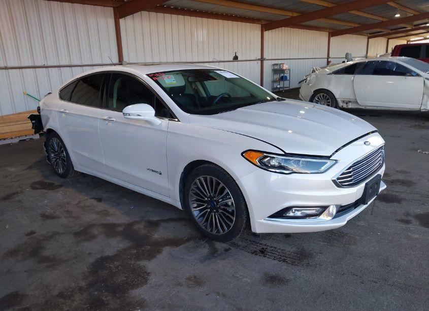 2018 Ford Fusion HYBRID TITANIUM (VIN 3FA6P0RU2JR253548) main photo
