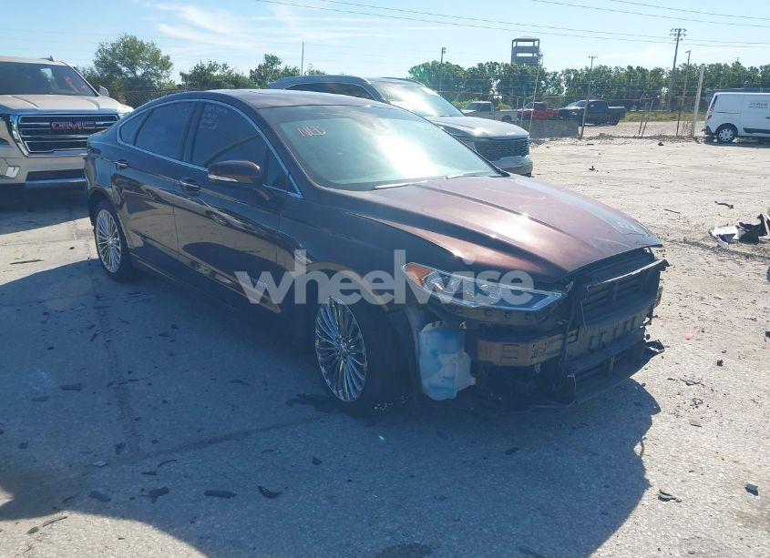 2019 Ford Fusion HYBRID TITANIUM (VIN 3FA6P0RU2KR123786) main photo