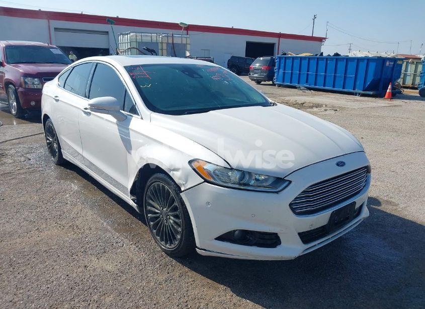 2013 Ford Fusion HYBRID TITANIUM (VIN 3FA6P0RU3DR343179) main photo