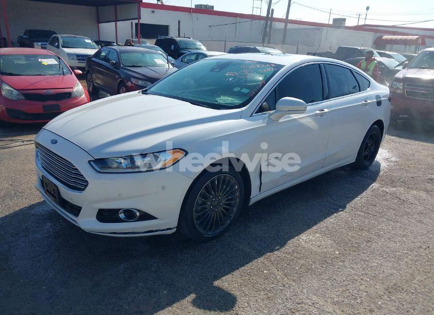 Photo 2 of 2013 Ford Fusion HYBRID TITANIUM (VIN 3FA6P0RU3DR343179)