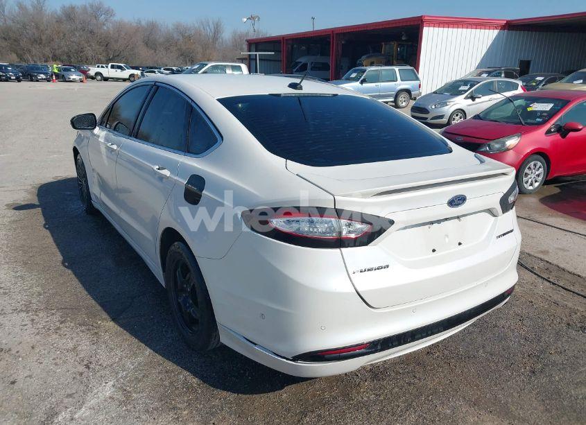 Photo 3 of 2013 Ford Fusion HYBRID TITANIUM (VIN 3FA6P0RU3DR343179)