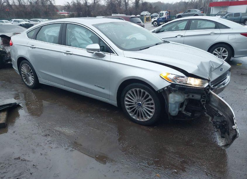 2014 Ford Fusion HYBRID TITANIUM (VIN 3FA6P0RU3ER350831) main photo